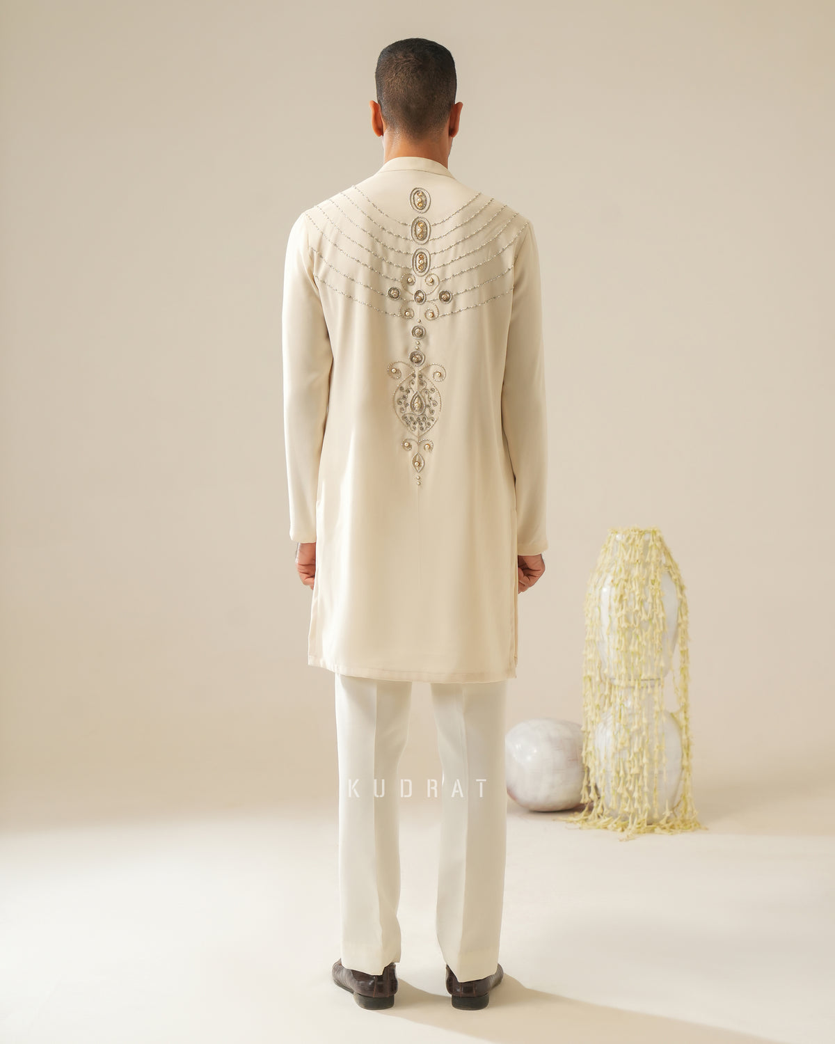 Vishnu Pearl Kurta Set