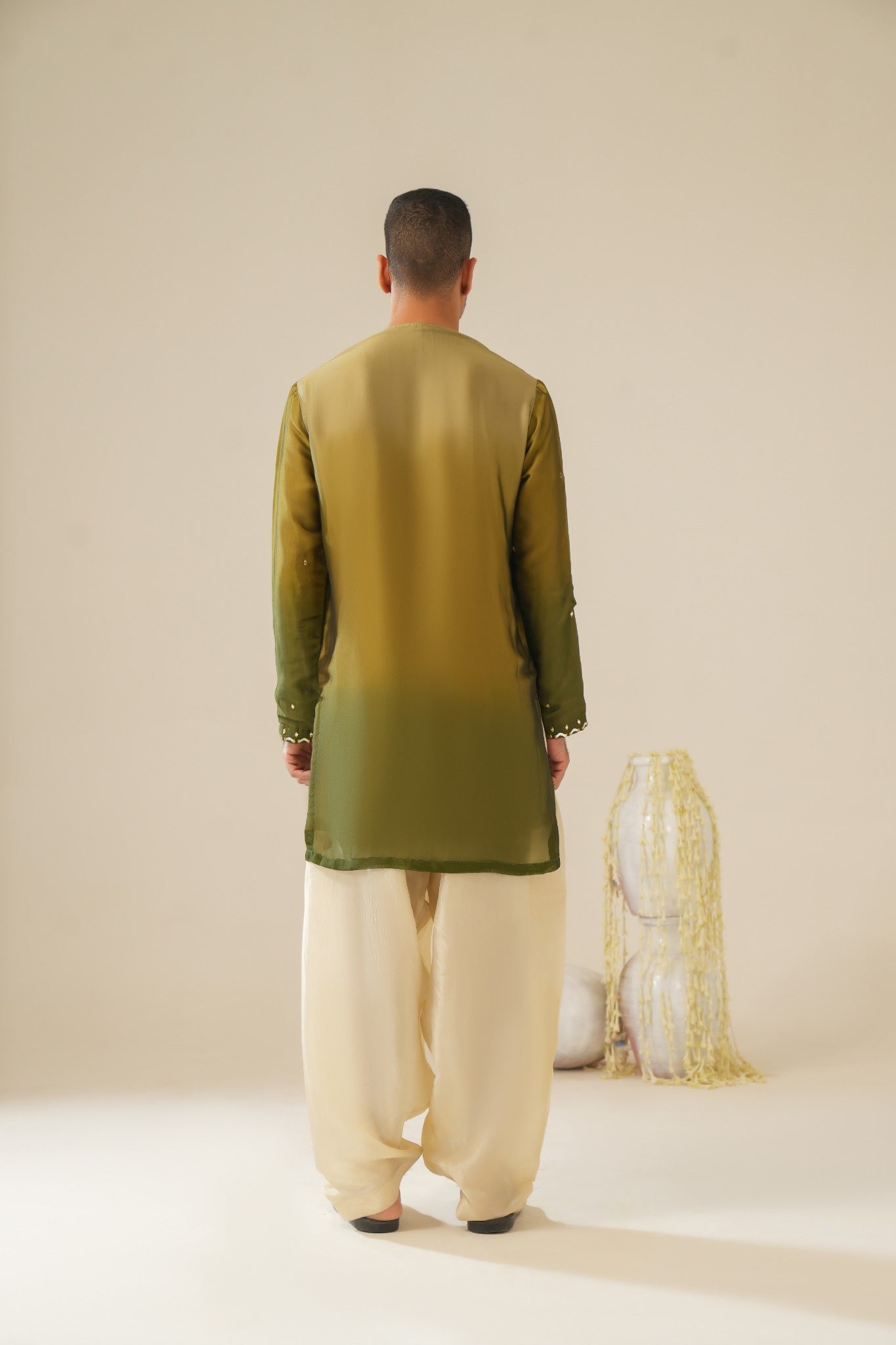 Olive Royale Kurta Set