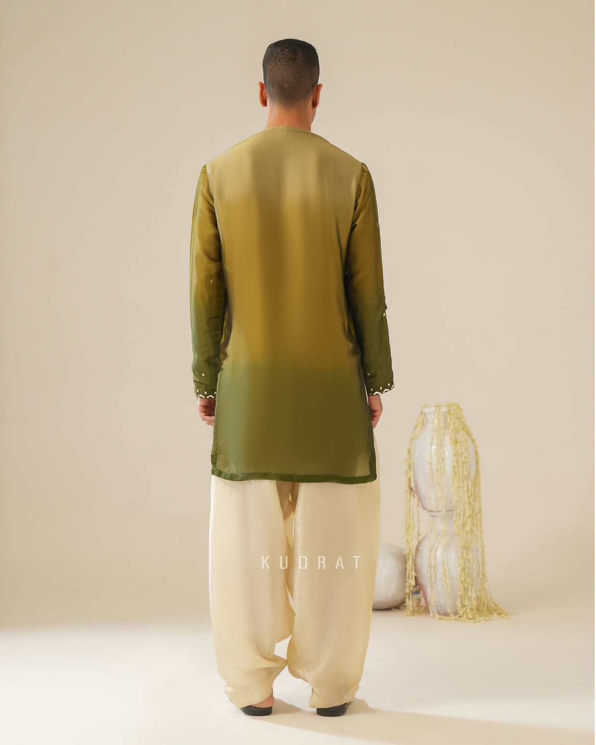 Olive Royale Kurta Set