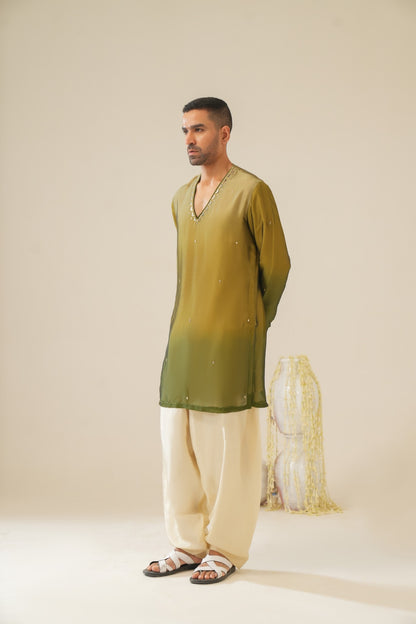 Olive Royale Kurta Set