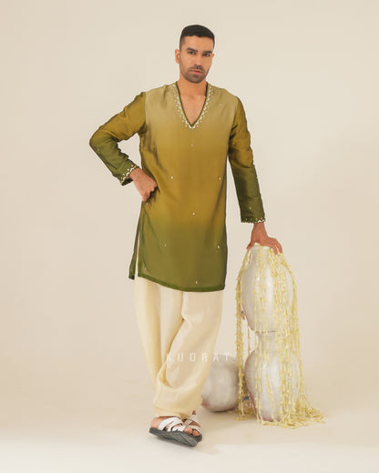 Olive Royale Kurta Set