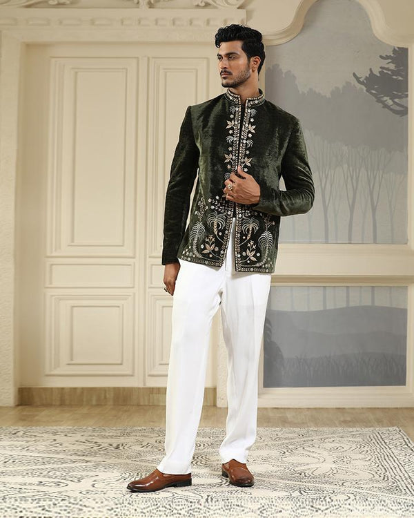 Shahi Baagh bandhgala set