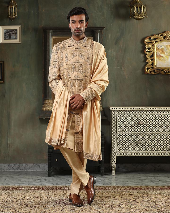 Swaran-Saaj sherwani set