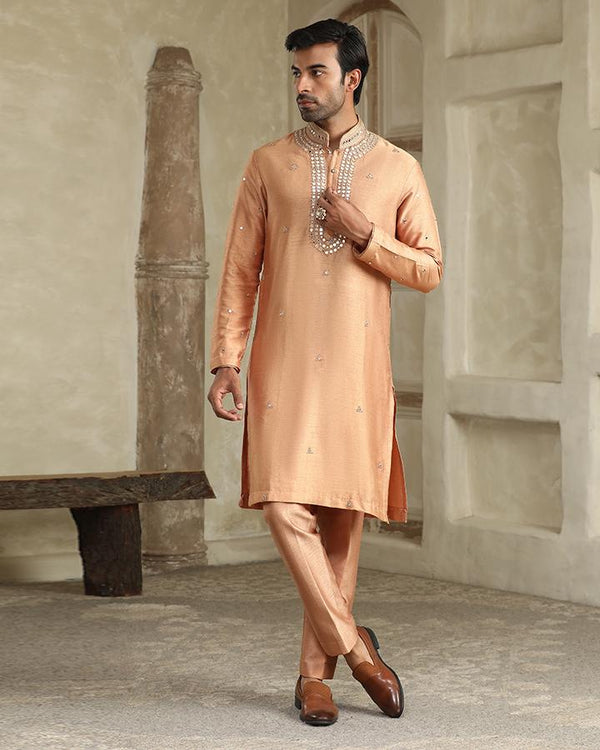 Surajmukhi Sheesha kurta set