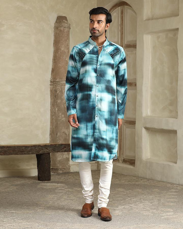Neel ishq kurta set