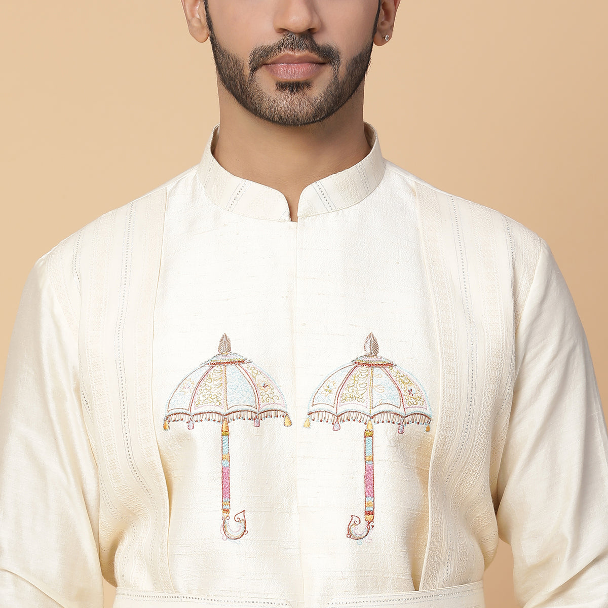 Ivory Umbrella Kurta Set