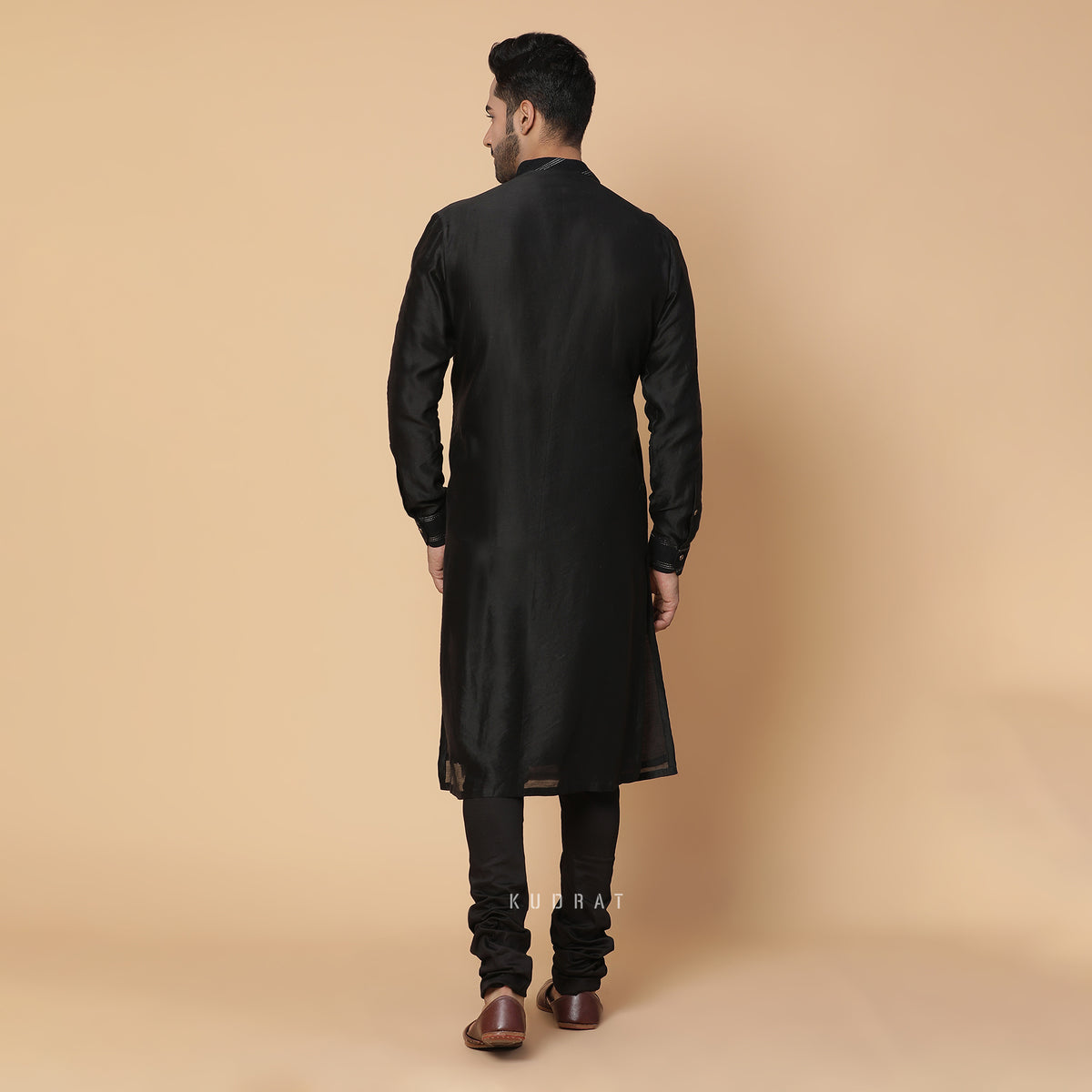 Black Airawat Kurta Set