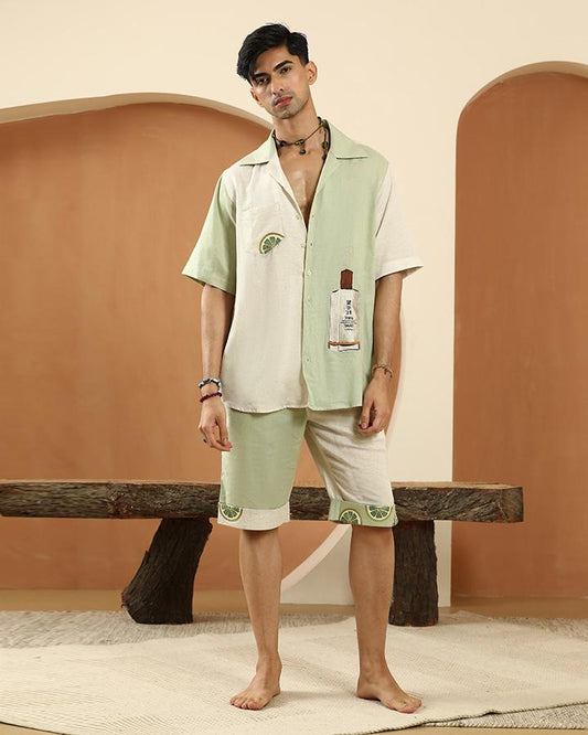Minted lemon SHIRT